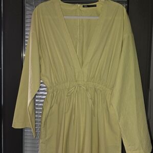 ZARA, Cotton Jumsuit, S